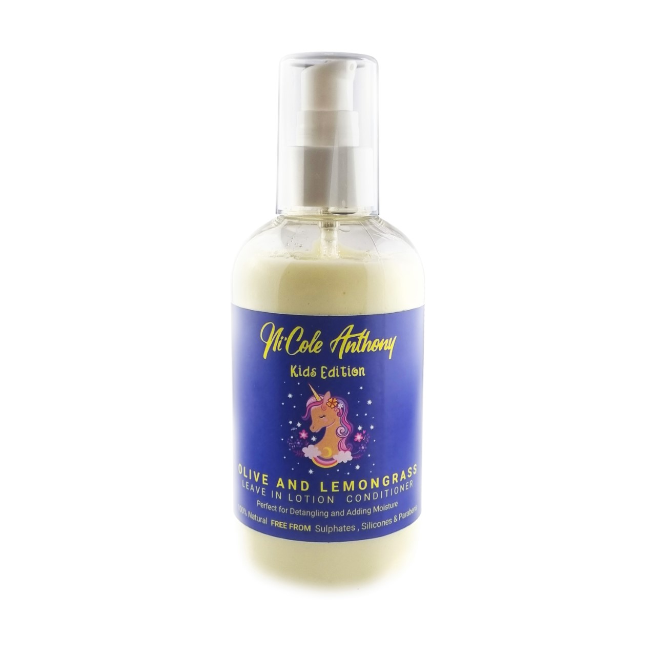 Ni'Cole Anthony Olive and Lemongrass Leave-In-Lotion-Conditioner Kids