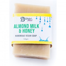 Bourn Beautiful Almond & Honey SFSC Vegan Soap